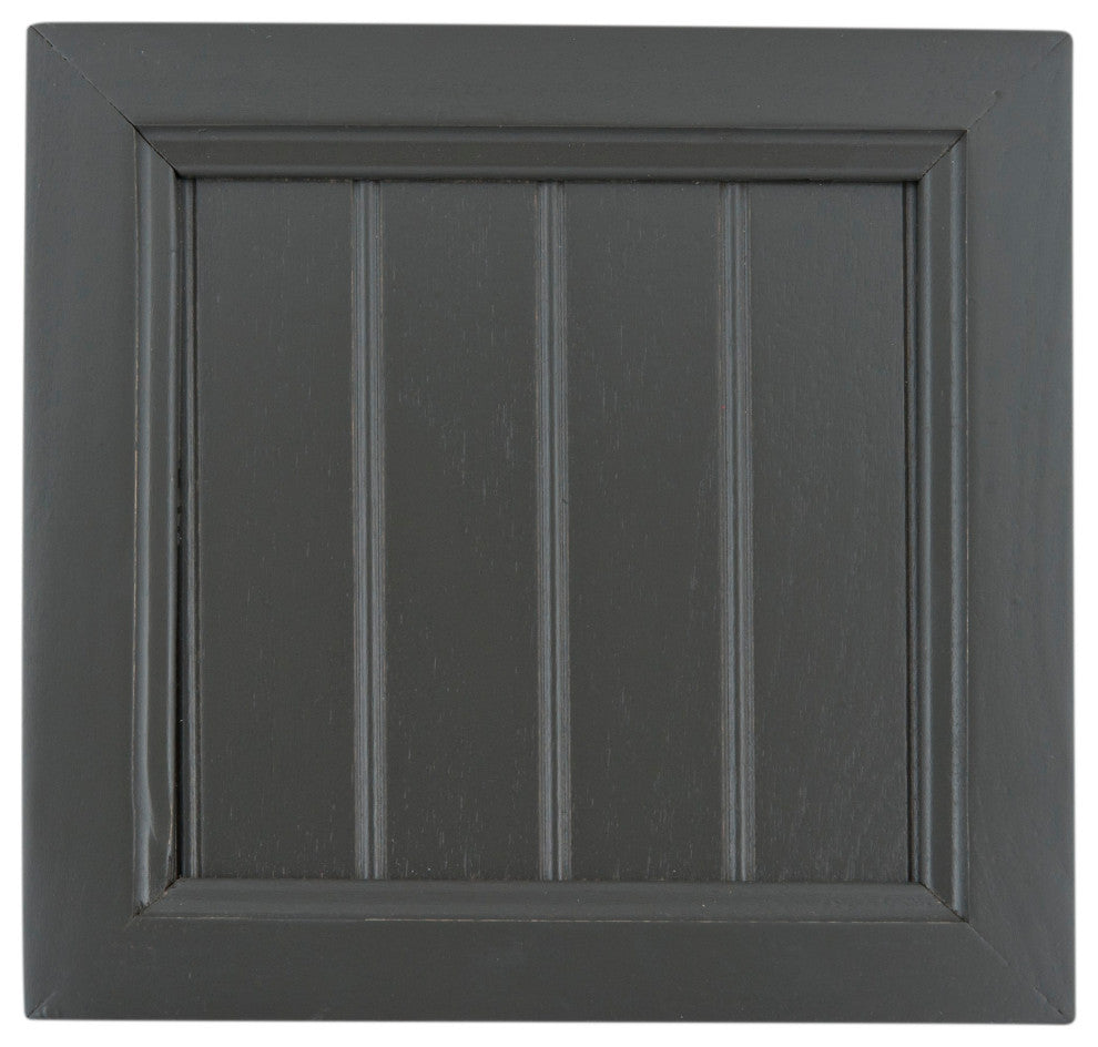 Eagle Furniture Coastal Computer Armoire Work Station, Iron Ore