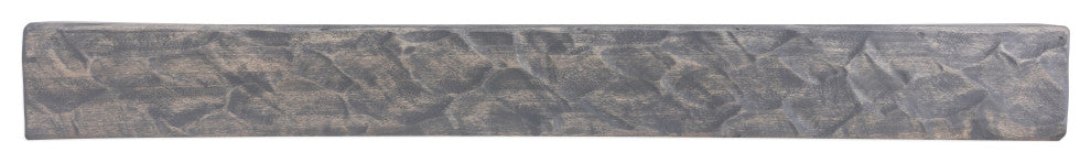 Rough Hewn Fireplace Shelf Mantel, Gray Ash, 48"