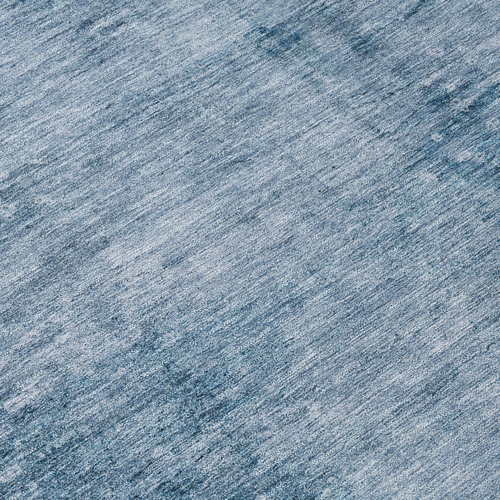 Machine Washable Indoor/Outdoor Chantille ACN1884 Denim 5' x 7'6" Rug