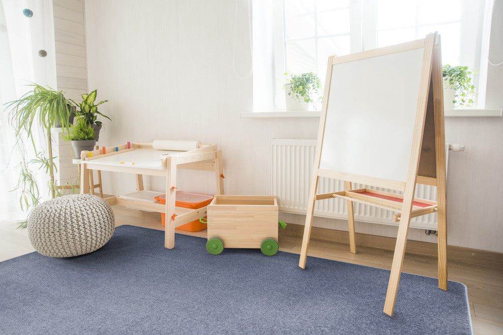 Kid Essentials Rug, Endurance, Glacier Blue, 6'x9'