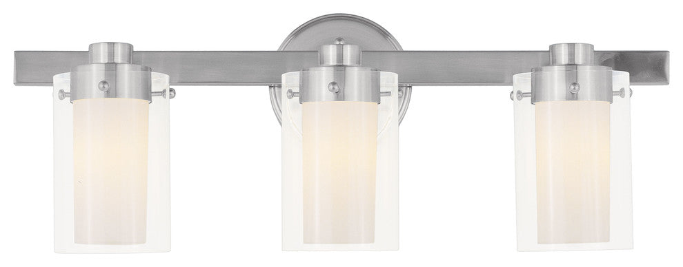Manhattan Bath Light, Brushed Nickel
