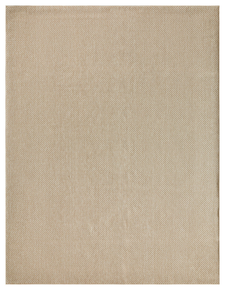Nourison Tulum 9' x 12' Taupe Outdoor Rug