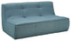 Modern Contemporary Living Room 4-Piece SetUpholstered Sectional Sofa Set Sea