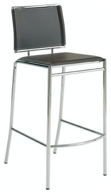 Leone Counter Stool by Nuevo Living, Black