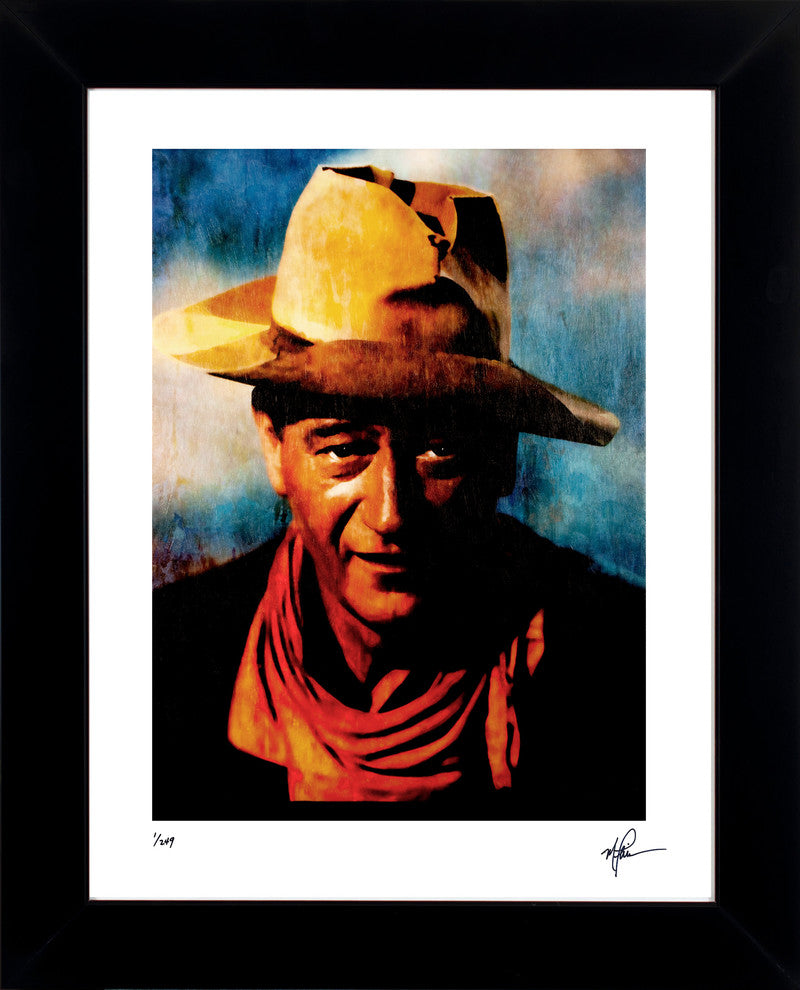 John Wayne "Spirited Heart" Art by Mark Lewis