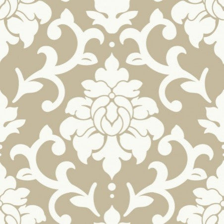 Damaks Peel and Stick Wallpaper, Gold