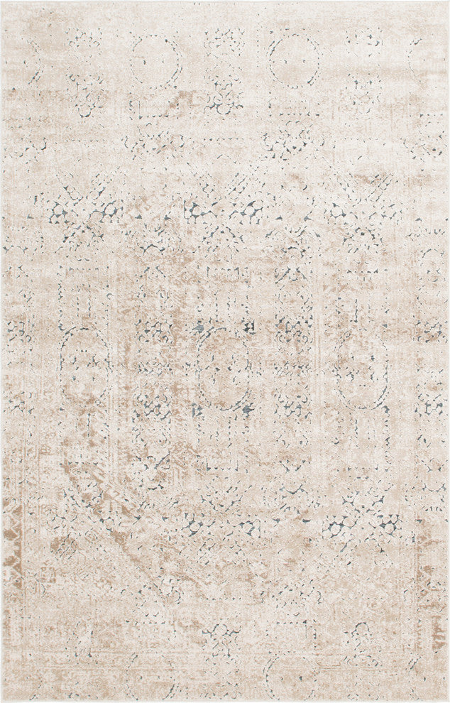 Unique Loom Beige Chateau Quincy 6' 0 x 9' 0 Area Rug