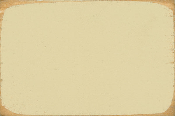 Simple Wood Bench, Old Cream