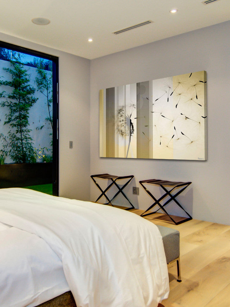 "Dandelion" Fine Art Canvas Print, 45"x30"