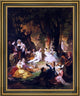 Auguste Glaize Souvenir of the Pyrenees Framed Premium Canvas Print, 20"x25"