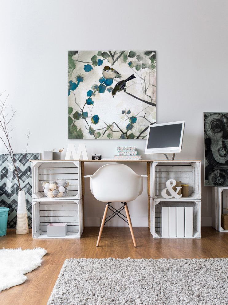 Marmont Hill, "Fall Cool" by Christine Lindstrom Print on Wrapped Canvas, 40x40