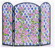 Meyda Lighting 35745 40"W X 34"H Rose Trellis Fireplace Screen