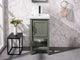 18" Pewter Green Sink Vanity