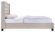 Modern Contemporary Bedroom Queen Bed Frame Beige