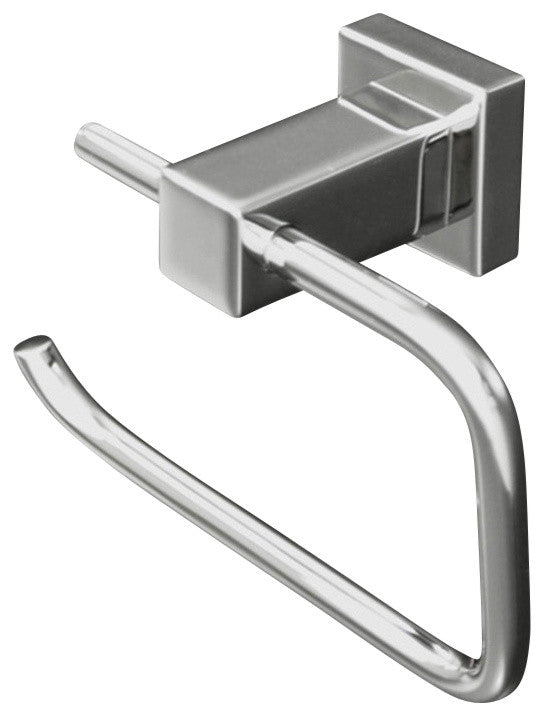 Lacava Kubista Collection Wall-mount 6 1/8 Toilet Paper Holder, Polished Chrome