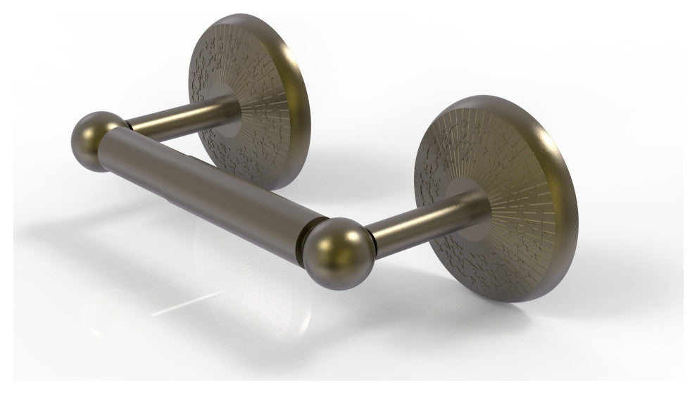 Prestige Monte Carlo 2 Post Toilet Tissue Holder, Antique Brass