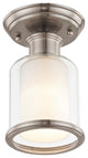 Middlebush 1-Light Ceiling Mount, Brushed Nickel