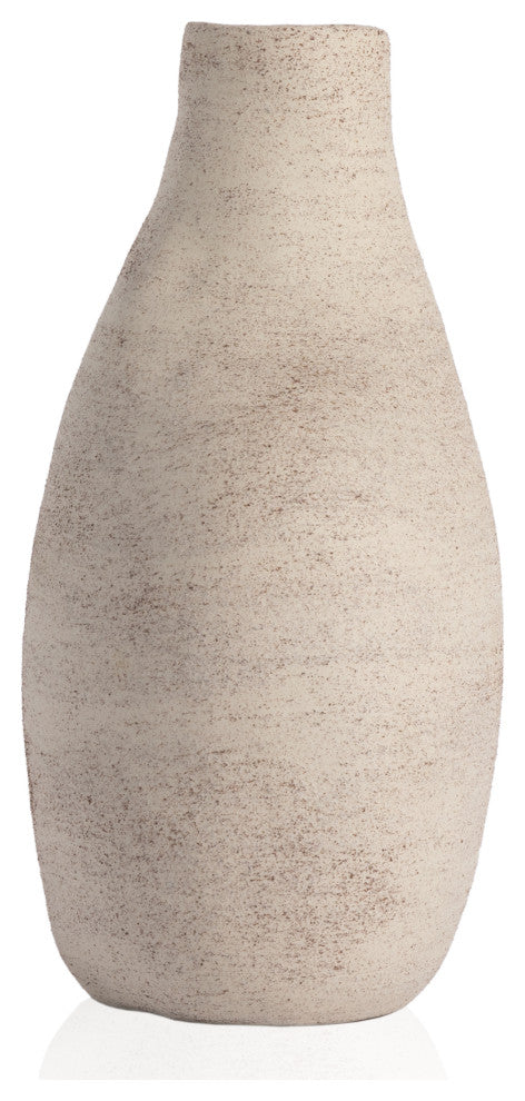 Arid Vase-Distressed Cream