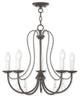 Mirabella 5-Light Chandelier, English Bronze