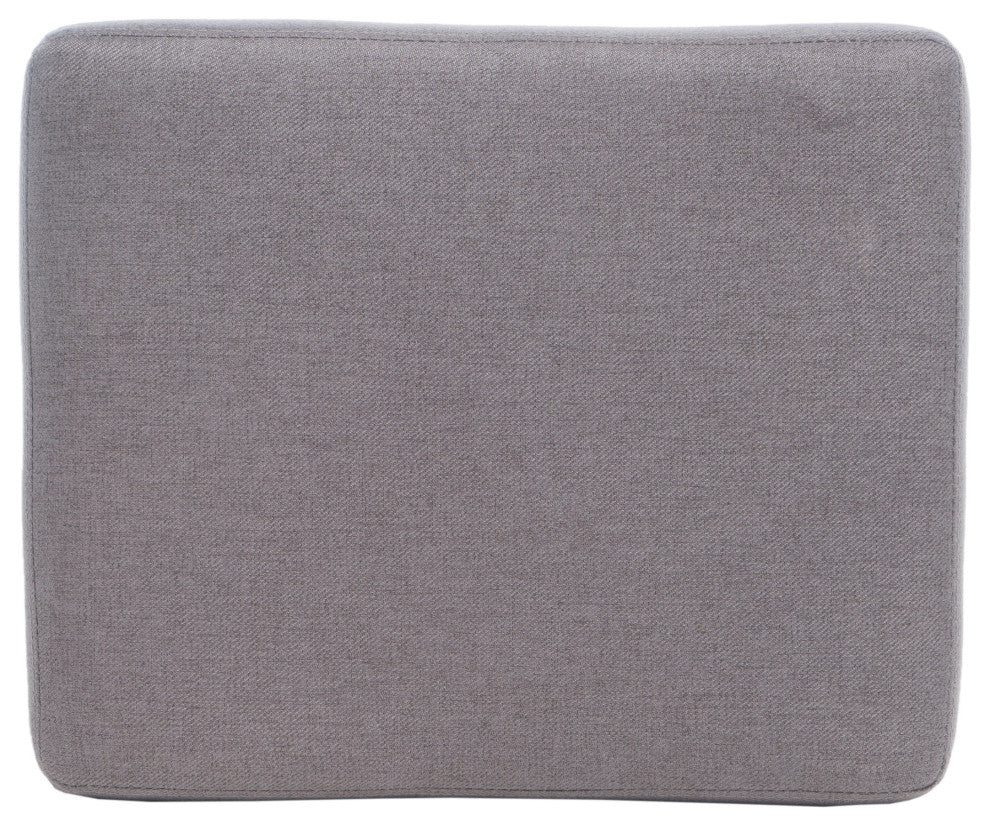 GDF Studio Coventry Fabric Backless Counter Stool, Set of 2, Light Gray