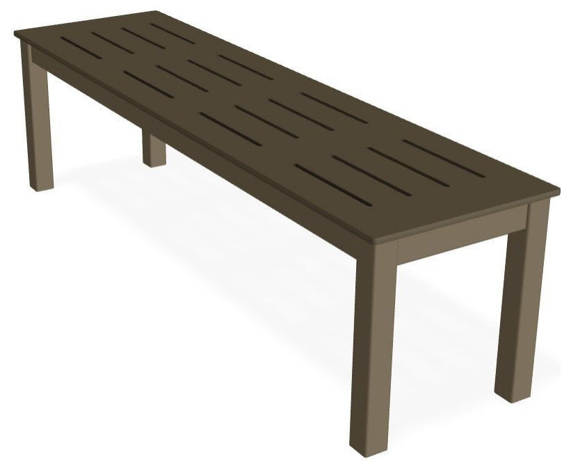 Bazza Outdoor Bench, Beachwood