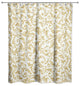 Gold Baroque Pattern 71x74 Shower Curtain
