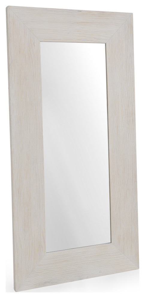 Claire Pine Wood Floor Mirror