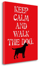 "Keep Calm - Labrador" By Ginger Oliphant, Giclee Print on Gallery Wrap Canvas