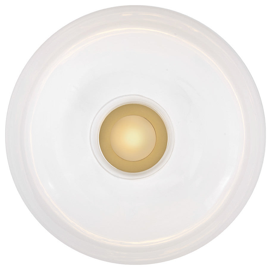 Fredrick Ramond Ombra Large Pendant, Lacquered Brass