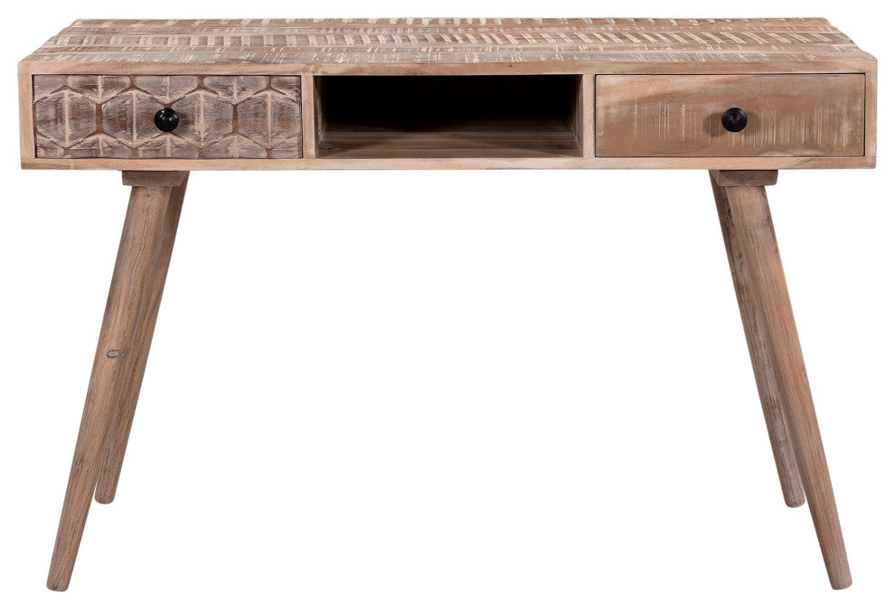 Kaelen Boho Wooden Desk