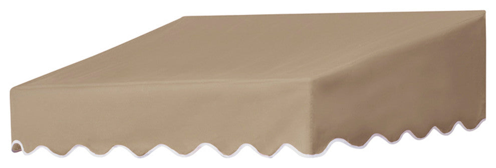 4' Traditional Door Canopy in a Box, Sand