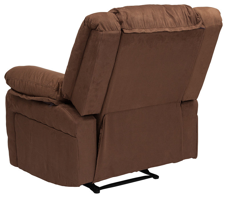 Harmony Series Chocolate Brown Microfiber Recliner