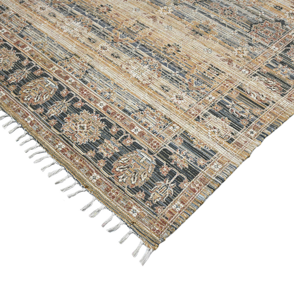 Prairie Hays Area Rug, Blue, 8' x 10', Oriental