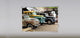 "Old Trucks" Artwork, 4' Shade, Blackout, Left