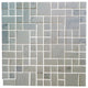 Carrara Magic Pattern Tumbled Mosaic Tile, 12"x12", Set of 10