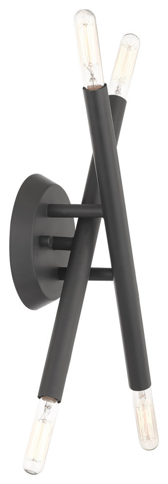 Scandinavian Gray Mid Century Modern Sconce