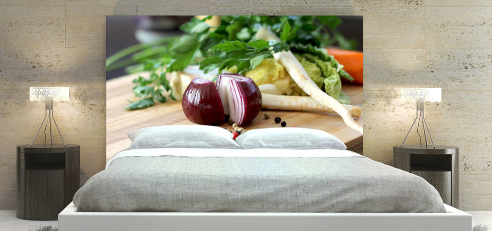 "Vegetables" Headboard