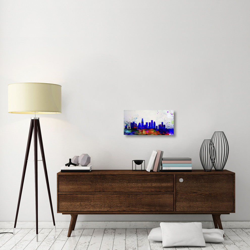 "Los Angeles City Skyline" Fine Art Print