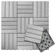1'x1' Quick Deck Outdoor Composite Deck Tile, Icelandic Smoke White