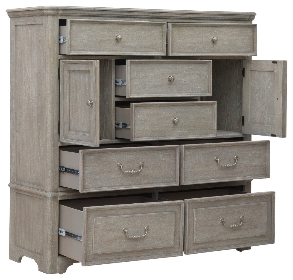Abbotts Glen 8 Drawer Master Chest with Cabinets