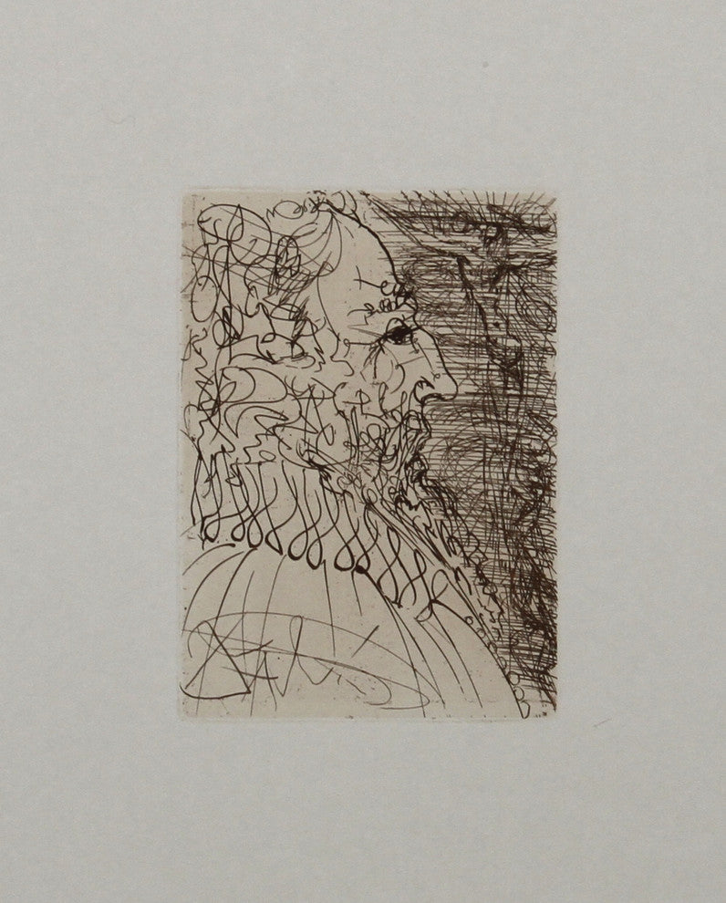 Salvador Dali "El Greco" Etching