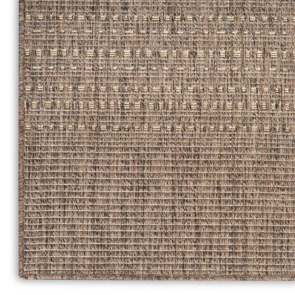 Nourison Tulum 2' x 3' Brown Outdoor Rug