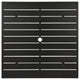Slat 42" Square Top With Hole, Driftwood