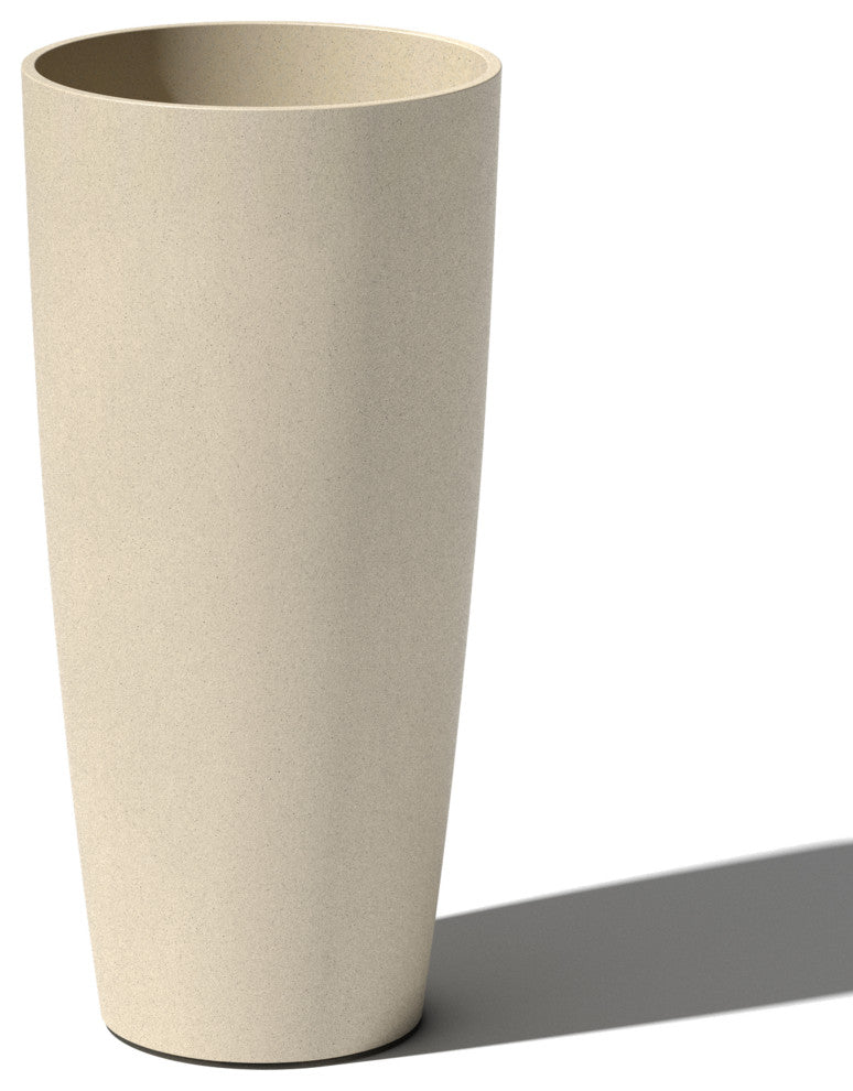 Veradek Pure Series Selena 28" Planter, Sand, 28 in. - One Pack