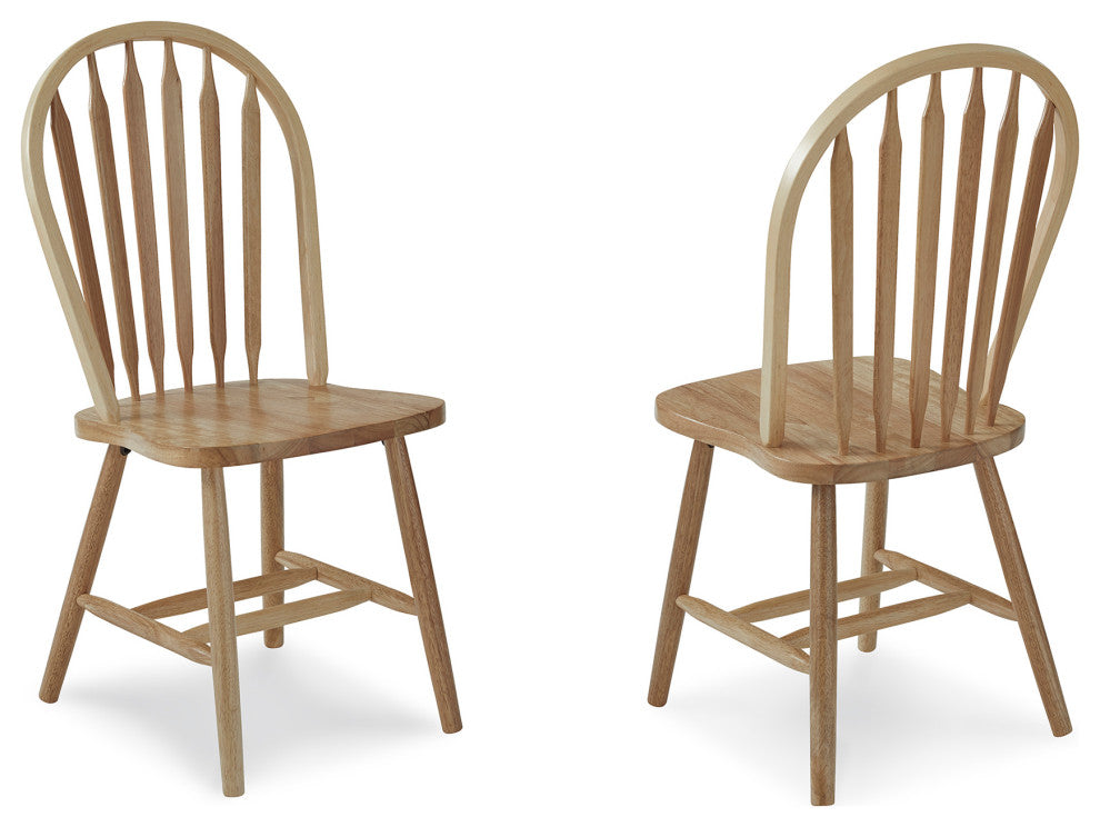 Windsor Arrow Back Chair in Natural