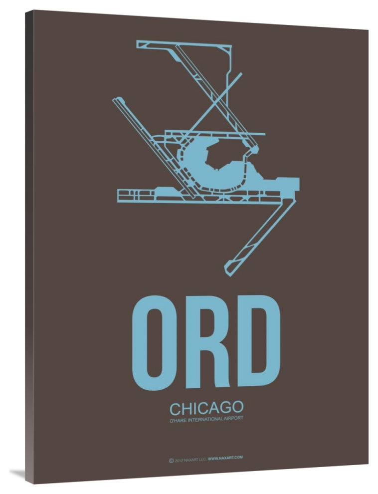 "ORD Chicago Poster 2" Fine Art Print