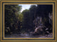 Gustave Courbet Solitude The Covered Stream Framed Premium Canvas Print, 18"x27"