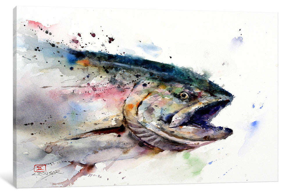 "Fish II" by Dean Crouser, 26x18x1.5