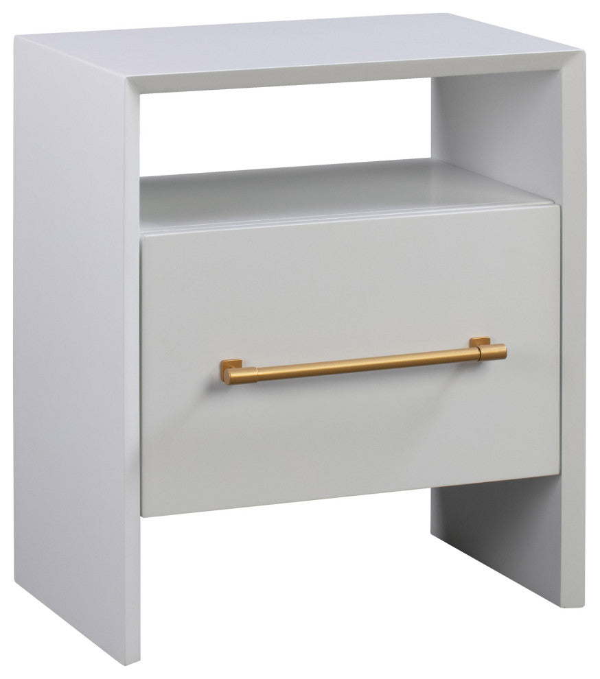 Libre White Nightstand
