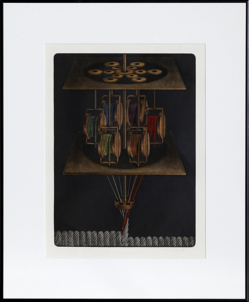 Byron Bratt "Light Bondage" Mezzotint